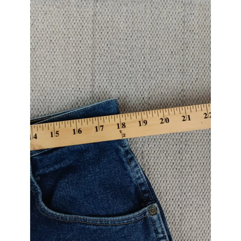 Wrangler‎ Rugged Wear Jeans Mens 36X30 Dark Blue Relaxed Straight Work Casual